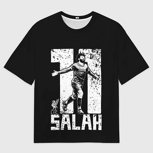 Мужская футболка оверсайз Мохамед Салах Mohamed Salah / 3D-принт – фото 1