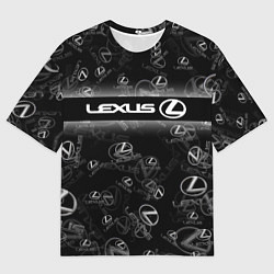 Мужская футболка оверсайз LEXUS SPORT PATTERN