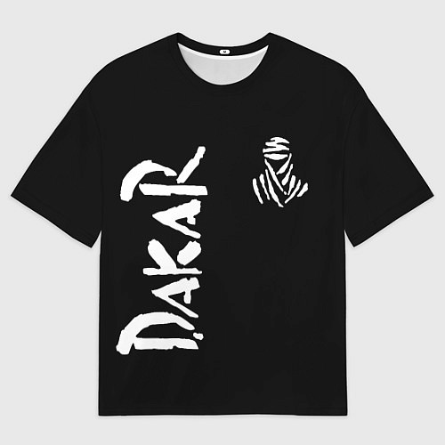 Мужская футболка оверсайз Дакар ралли / 3D-принт – фото 1