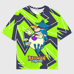 Футболка оверсайз мужская Rayman and globox, цвет: 3D-принт