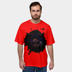 Футболка оверсайз мужская Sonic Sonic exe, цвет: 3D-принт — фото 2