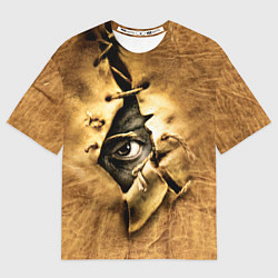 Футболка оверсайз мужская Джиперс Криперс видит, цвет: 3D-принт