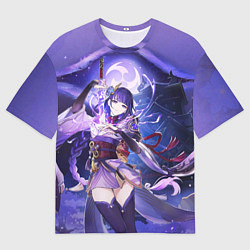 Мужская футболка оверсайз Raiden Shogun ETERNITY