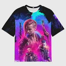 Футболка оверсайз мужская Vi Ви Cyberpunk 2077, цвет: 3D-принт