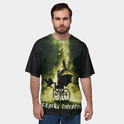 Футболка оверсайз мужская Poster Jeepers Creepers, цвет: 3D-принт — фото 2