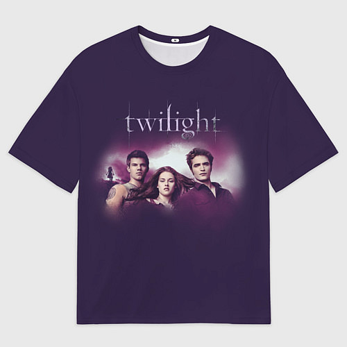 Мужская футболка оверсайз Персонажи Twilight / 3D-принт – фото 1