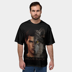 Футболка оверсайз мужская Джейкоб Блэк, цвет: 3D-принт — фото 2