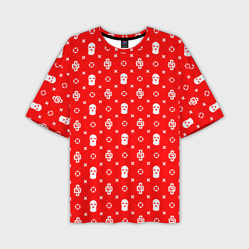 Мужская футболка оверсайз Red Dope Camo Dope Street Market / 3D-принт – фото 1