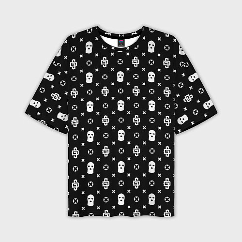 Мужская футболка оверсайз Black Dope Camo Dope Street Market / 3D-принт – фото 1