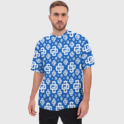 Футболка оверсайз мужская Blue Pattern Dope Camo Dope Street Market, цвет: 3D-принт — фото 2