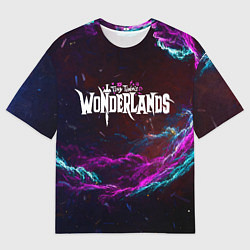 Мужская футболка оверсайз Tiny Tinas Wonderlands, logo