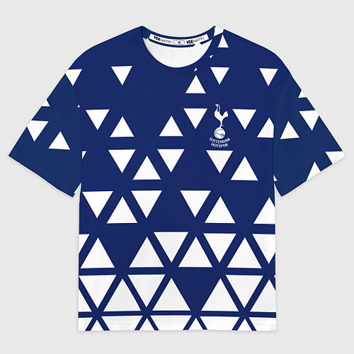 Мужская футболка оверсайз Тоттенхэм tottenham / 3D-принт – фото 1