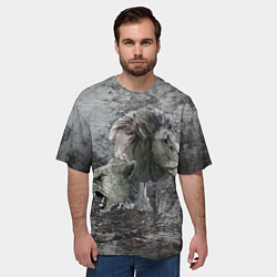 Футболка оверсайз мужская Pride!, цвет: 3D-принт — фото 2