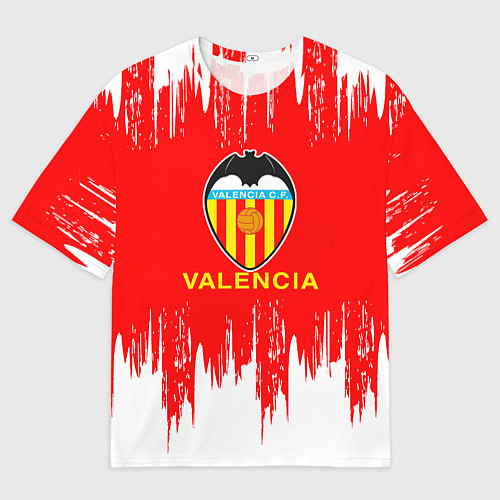 Мужская футболка оверсайз Valencia валенсия sport / 3D-принт – фото 1