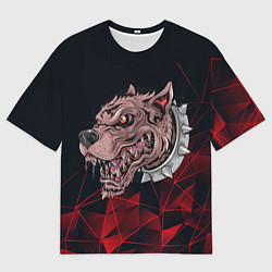 Мужская футболка оверсайз Вервульф!