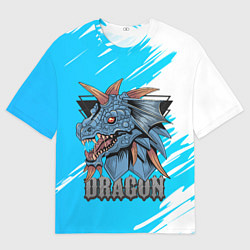 Футболка оверсайз мужская Dragon!, цвет: 3D-принт