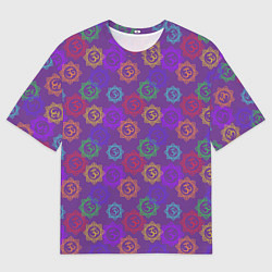 Футболка оверсайз мужская Мантра ОМ - Аум, цвет: 3D-принт