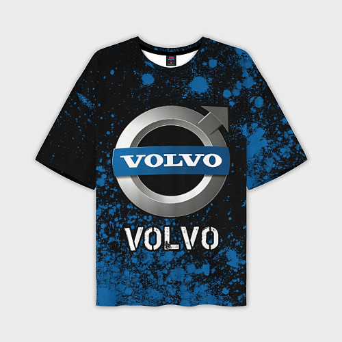Мужская футболка оверсайз ВОЛЬВО Volvo Арт / 3D-принт – фото 1