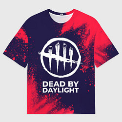 Мужская футболка оверсайз DEAD BY DAYLIGHT Арт