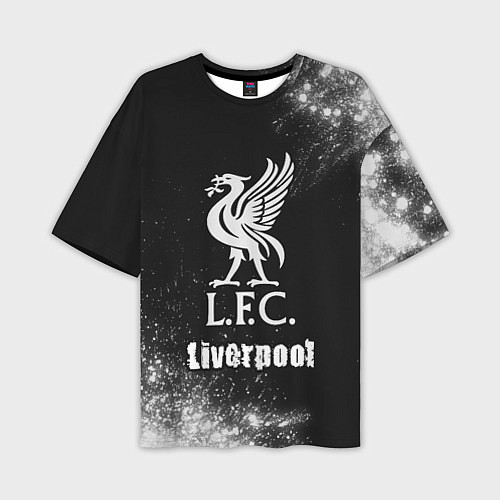 Мужская футболка оверсайз ЛИВЕРПУЛЬ Liverpool Арт / 3D-принт – фото 1