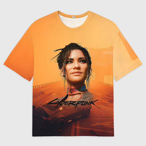 Мужская футболка оверсайз Panam Cyberpunk2077 / 3D-принт – фото 1