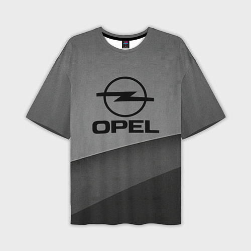 Мужская футболка оверсайз Opel astra / 3D-принт – фото 1