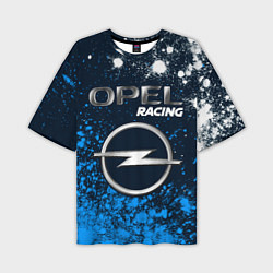 Мужская футболка оверсайз OPEL Racing Краска