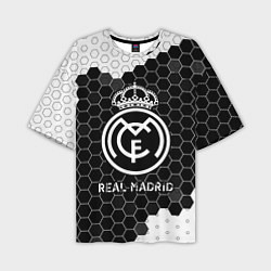 Мужская футболка оверсайз REAL MADRID Real Madrid Графика