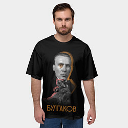 Футболка оверсайз мужская Автор Булгаков, цвет: 3D-принт — фото 2