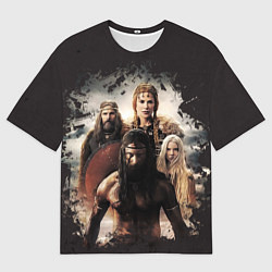 Футболка оверсайз мужская Фильм Варяг, цвет: 3D-принт