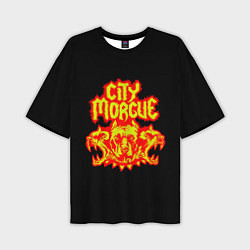 Мужская футболка оверсайз ZillaKami x SosMula City Morgue Цербер
