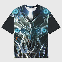 Футболка оверсайз мужская BIOROBOT, цвет: 3D-принт