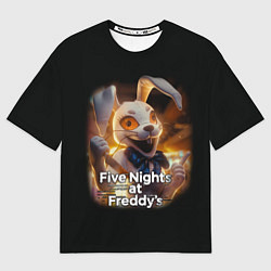 Футболка оверсайз мужская Five Nights at Freddys: Security Breach - Ванни, цвет: 3D-принт