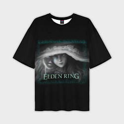 Мужская футболка оверсайз Elden Ring: Ведьма