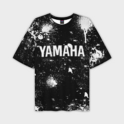 Мужская футболка оверсайз YAMAHA - БРЫЗГИ