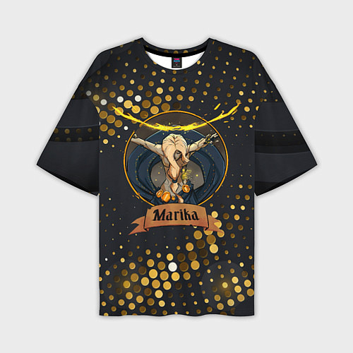 Мужская футболка оверсайз Elden Ring Marika Марика / 3D-принт – фото 1