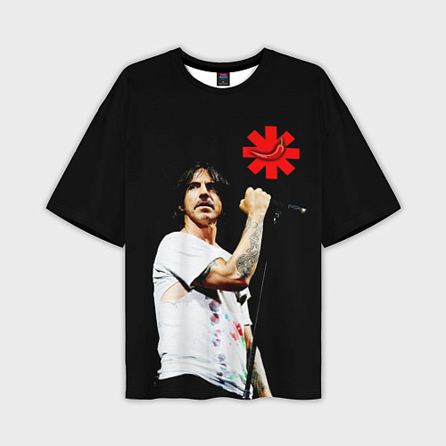 Мужская футболка оверсайз Red Hot Chili Peppers RHCP / 3D-принт – фото 1