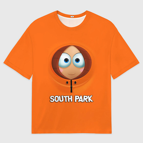 Мужская футболка оверсайз Южный парк - Кенни МакКормик / 3D-принт – фото 1