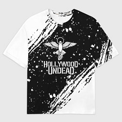 Футболка оверсайз мужская Hollywood undead, цвет: 3D-принт
