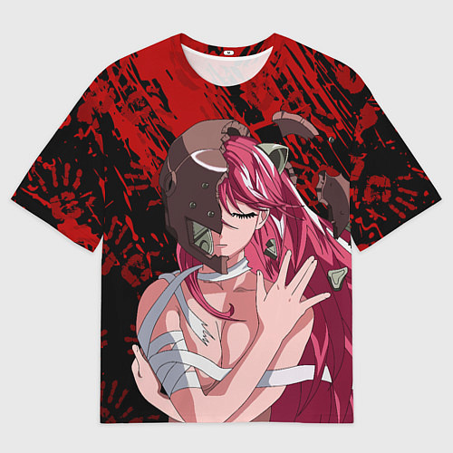 Мужская футболка оверсайз Elfen Lied 3D / 3D-принт – фото 1