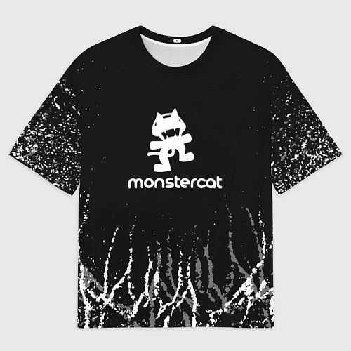Мужская футболка оверсайз Monstercat / 3D-принт – фото 1