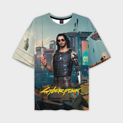 Мужская футболка оверсайз Vi Cyberpunk2077