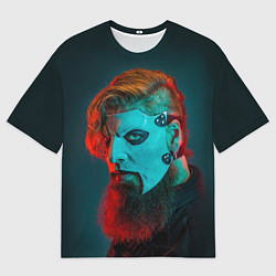Футболка оверсайз мужская James Root - Slipknot - We are Not Your Kind, цвет: 3D-принт