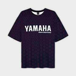 Мужская футболка оверсайз YAMAHA Pro Racing Соты