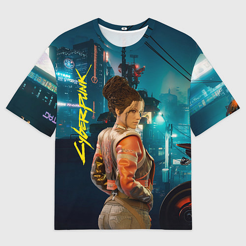 Мужская футболка оверсайз Панам Nightcity / 3D-принт – фото 1