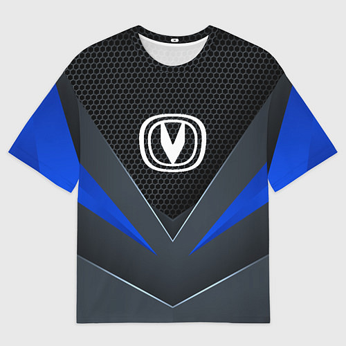 Мужская футболка оверсайз CHANGAN - ЧАНГАН КИТАЙСКИЙ / 3D-принт – фото 1