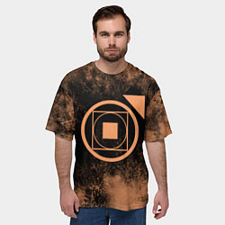 Футболка оверсайз мужская Тремер The Masquerade Bloodhunt, цвет: 3D-принт — фото 2
