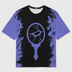 Мужская футболка оверсайз Малкавиан The Masquerade Bloodhunt