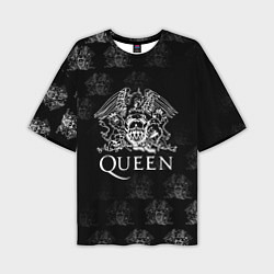 Футболка оверсайз мужская Queen pattern, цвет: 3D-принт