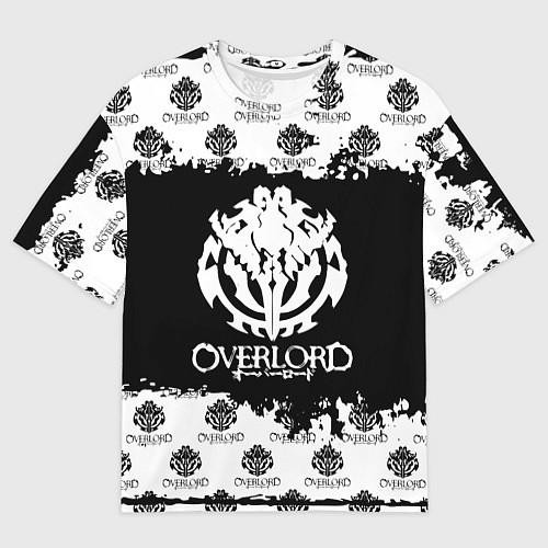 Мужская футболка оверсайз Overlord паттерн / 3D-принт – фото 1